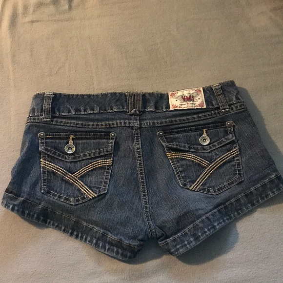 YMI Dark Blue Jean Shorts - Picture 2 of 2